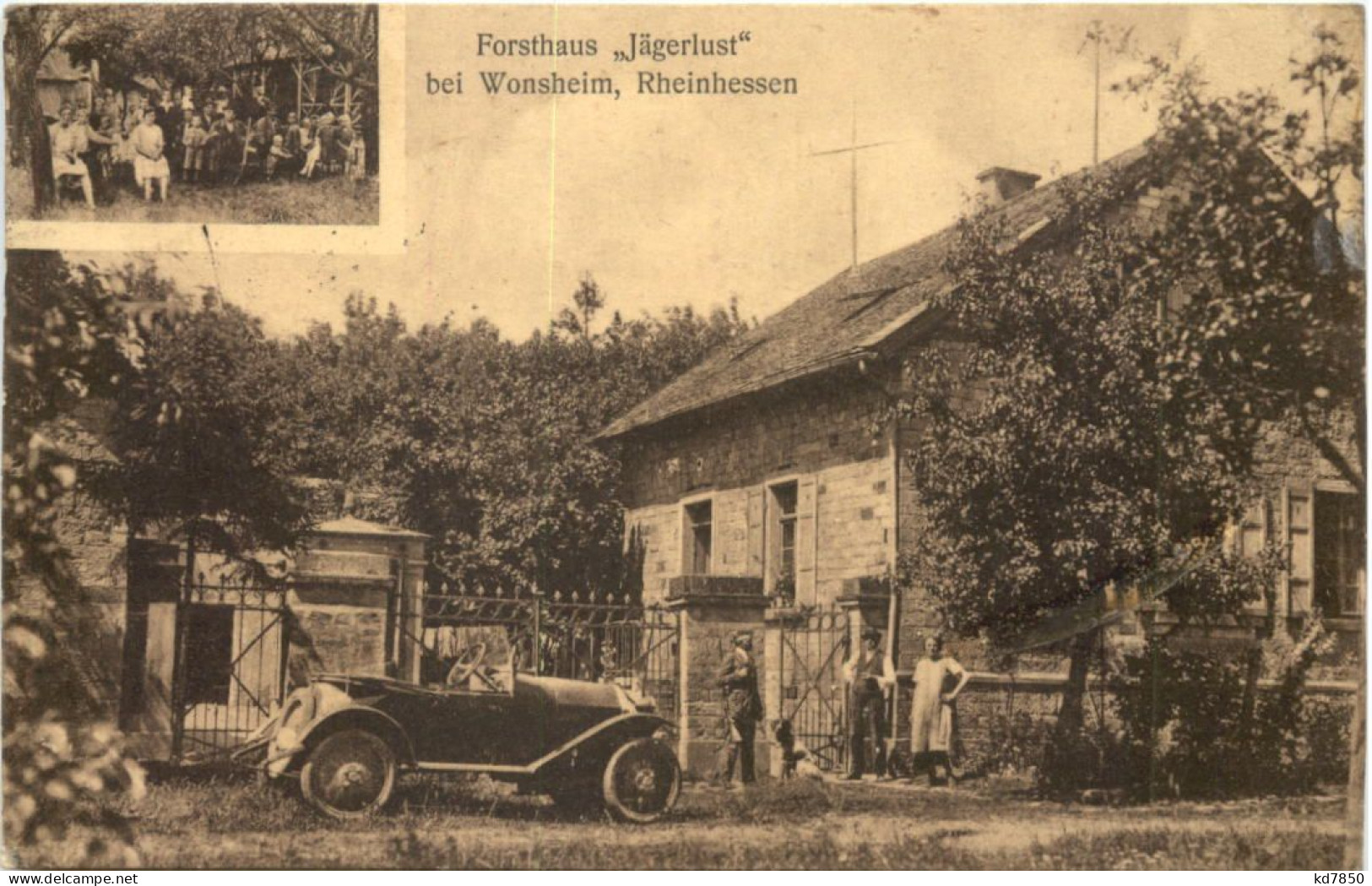 Forsthaus Jägerlust Bei Wonsheim Rheinhessen - Alzey