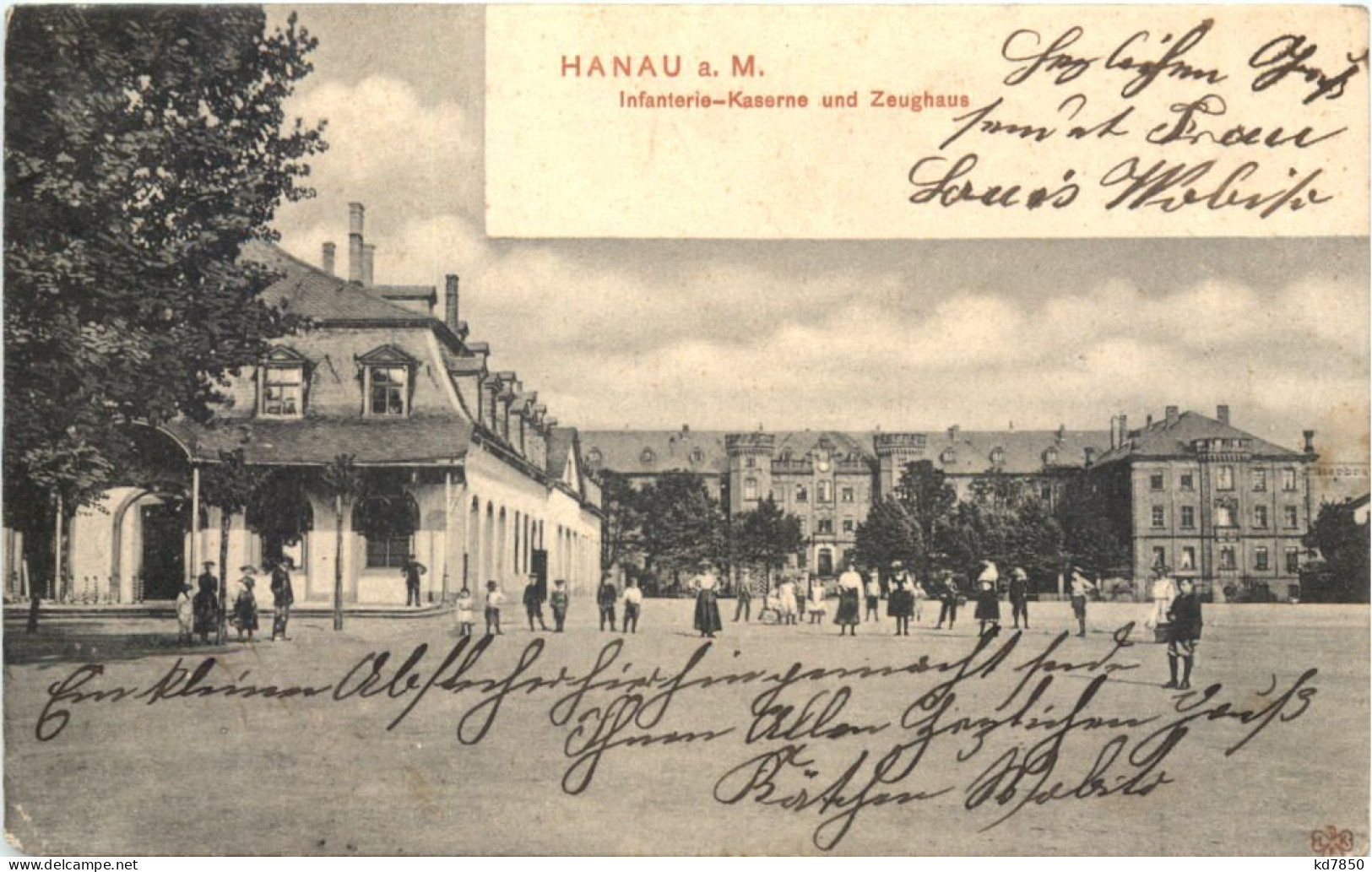 Hanau - Infanterie Kaserne Und Zeughaus - Hanau