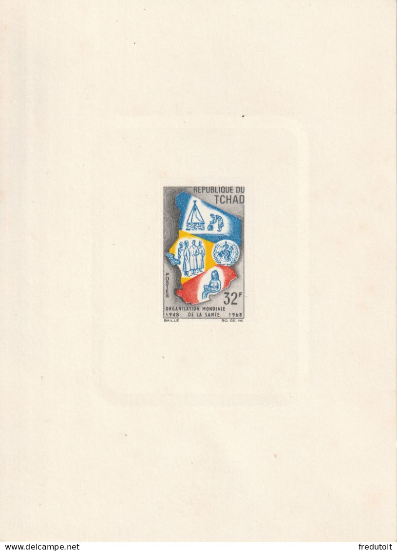 TCHAD - EPREUVE De LUXE - N°151 (1968) O.M.S - Ciad (1960-...)