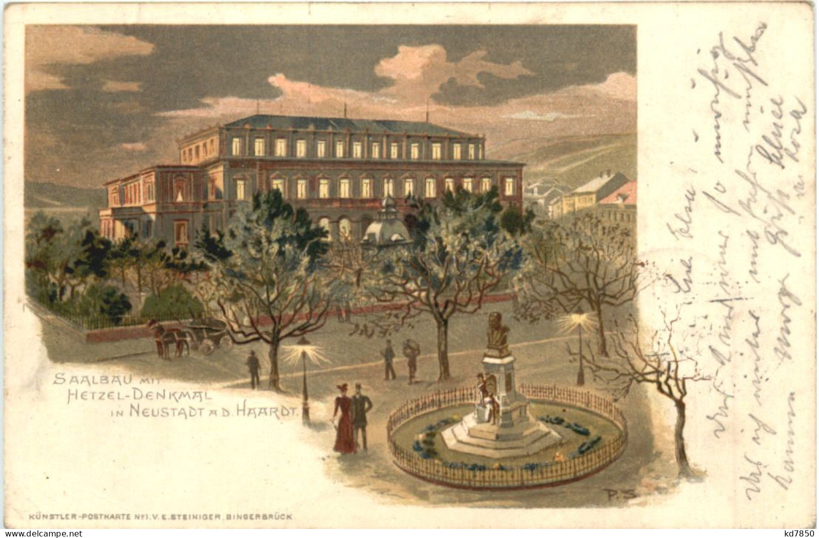 Neustadt An Der Haardt - Saalbau - Litho - Neustadt (Weinstr.)