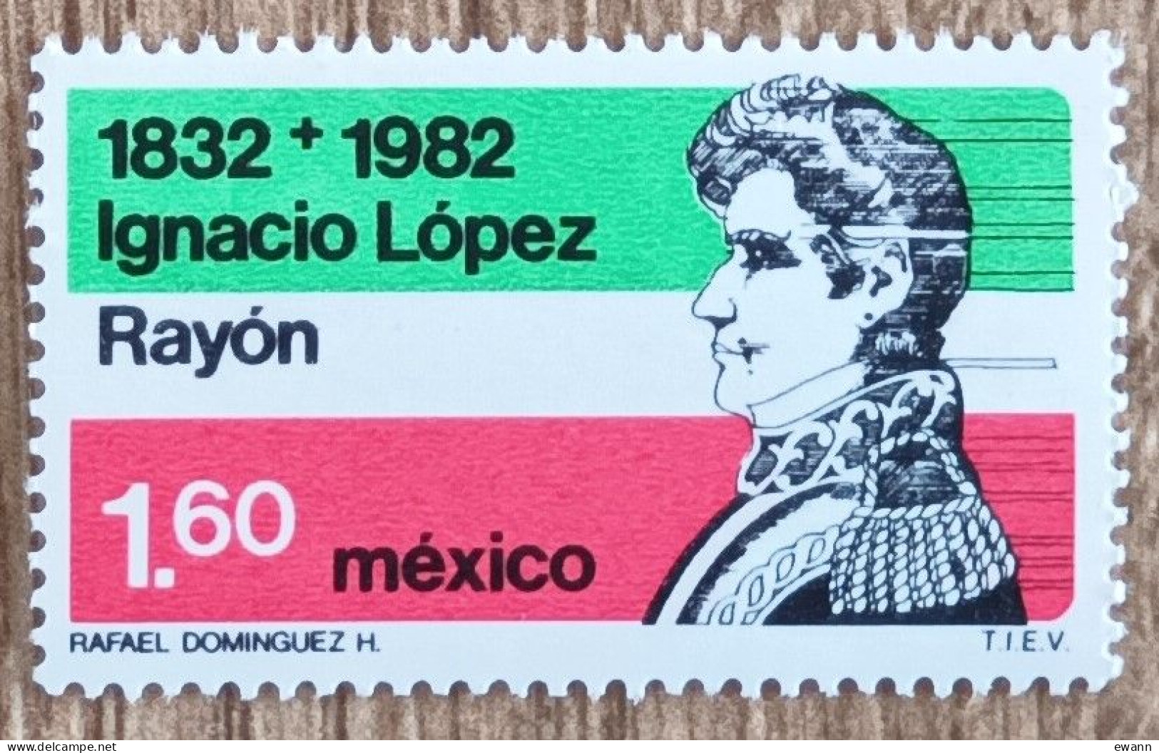 Mexique - YT N°962 - Général Ignacio Lopez Rayon - 1982 - Neuf - Messico