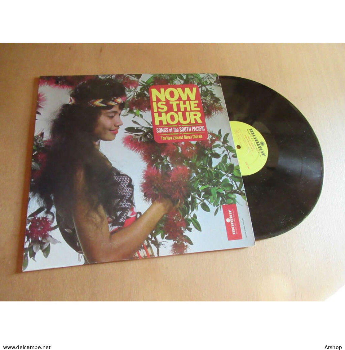 THE NEW ZEALAND MAORI CHORALE Now Is The Hour Songs Of The South Pacific MONITOR Records US Lp 1978 - World Music