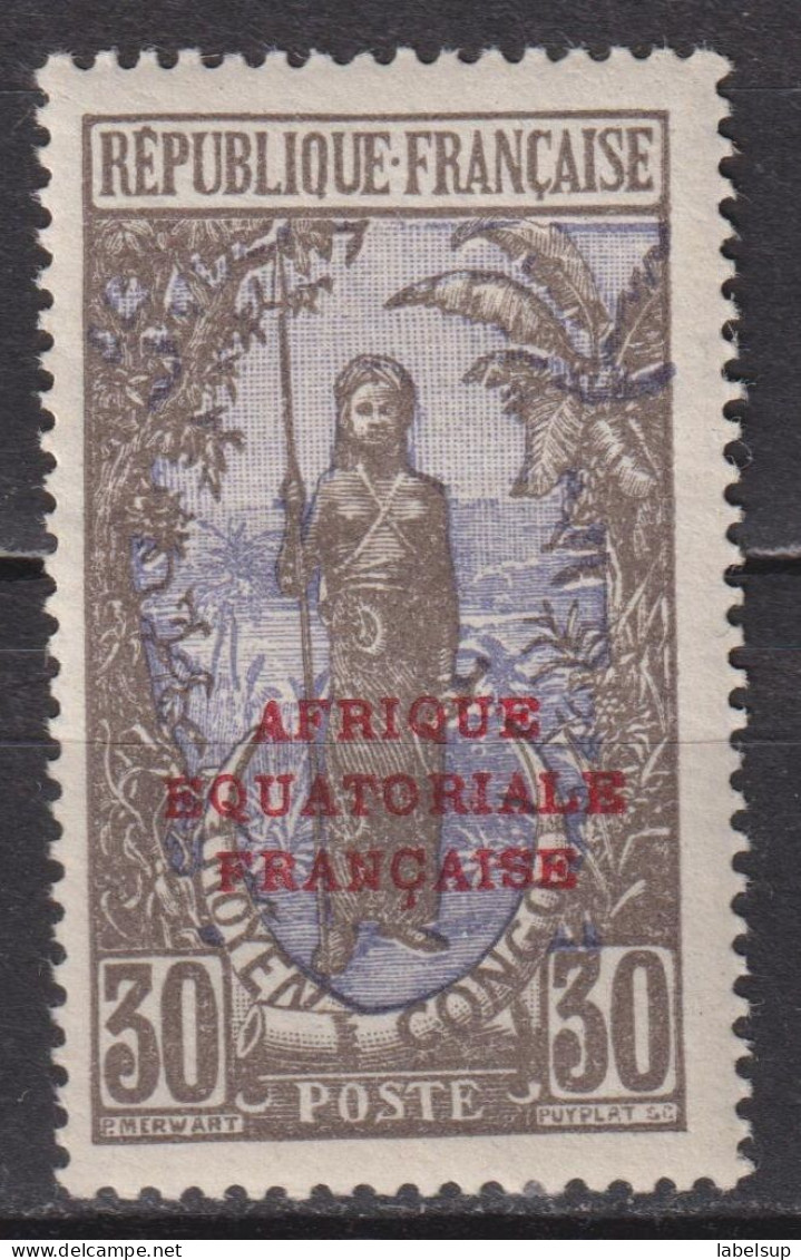 Timbre Neuf* Du Congo Français De 1925 YT 96 MI 49 MH - Unused Stamps