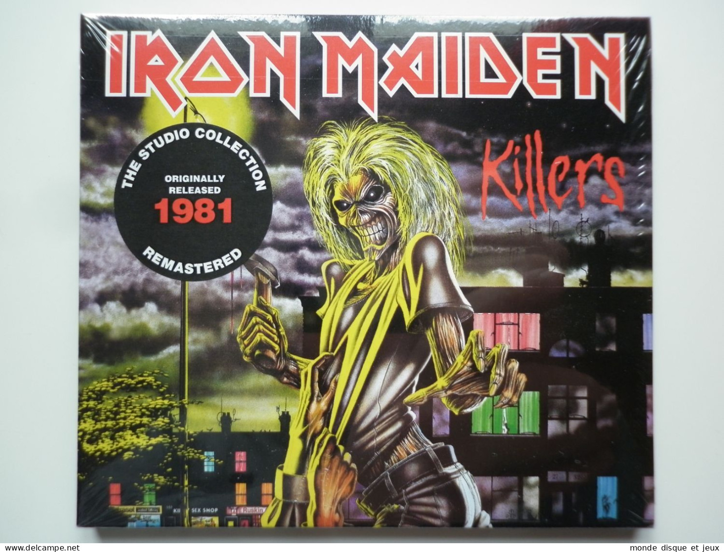 Iron Maiden Cd Album Digipack Killers - Otros - Canción Francesa