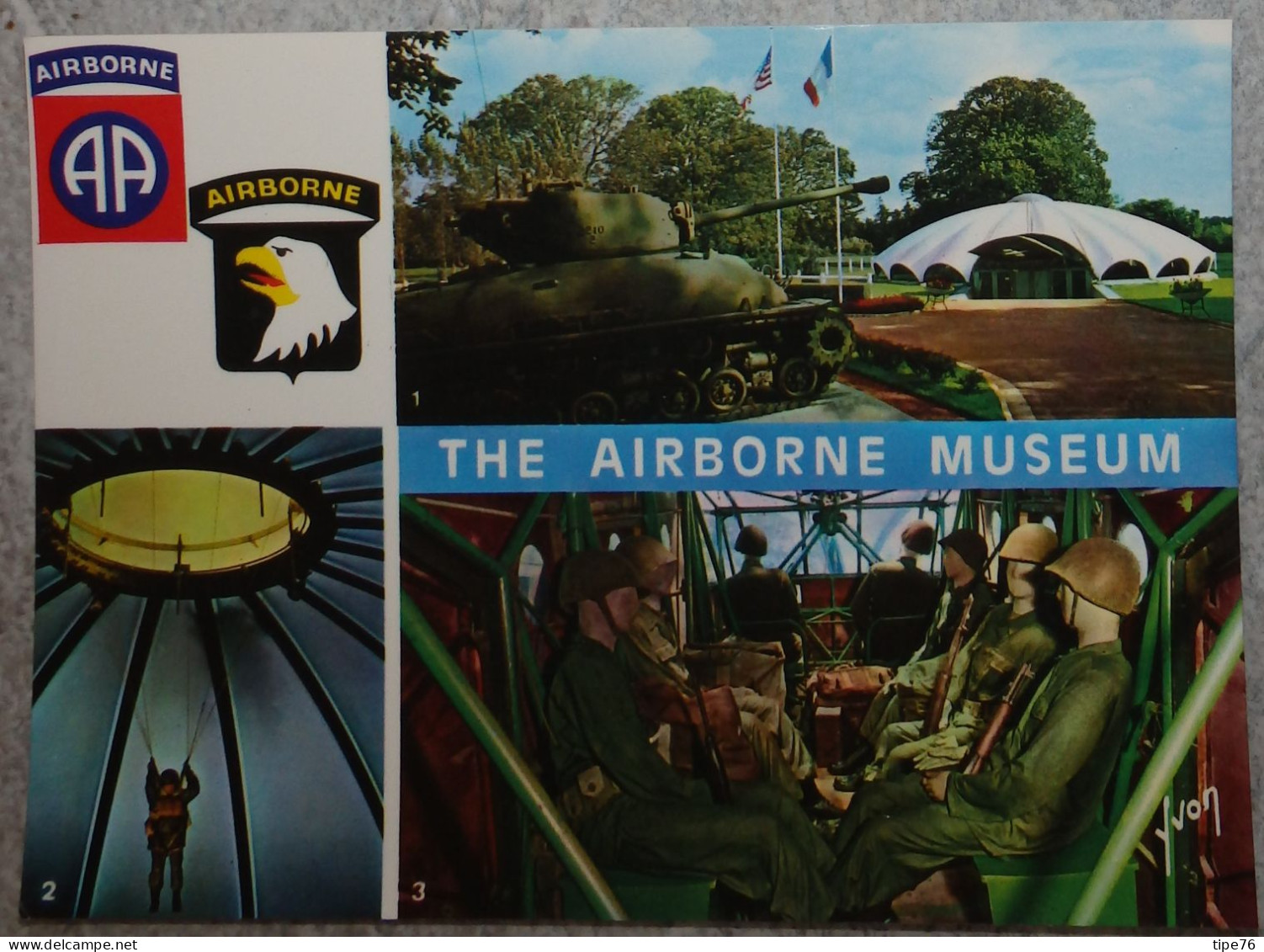 50 Manche CPM Sainte Ste Mère église Musée The Airborne Museum - Sainte Mère Eglise