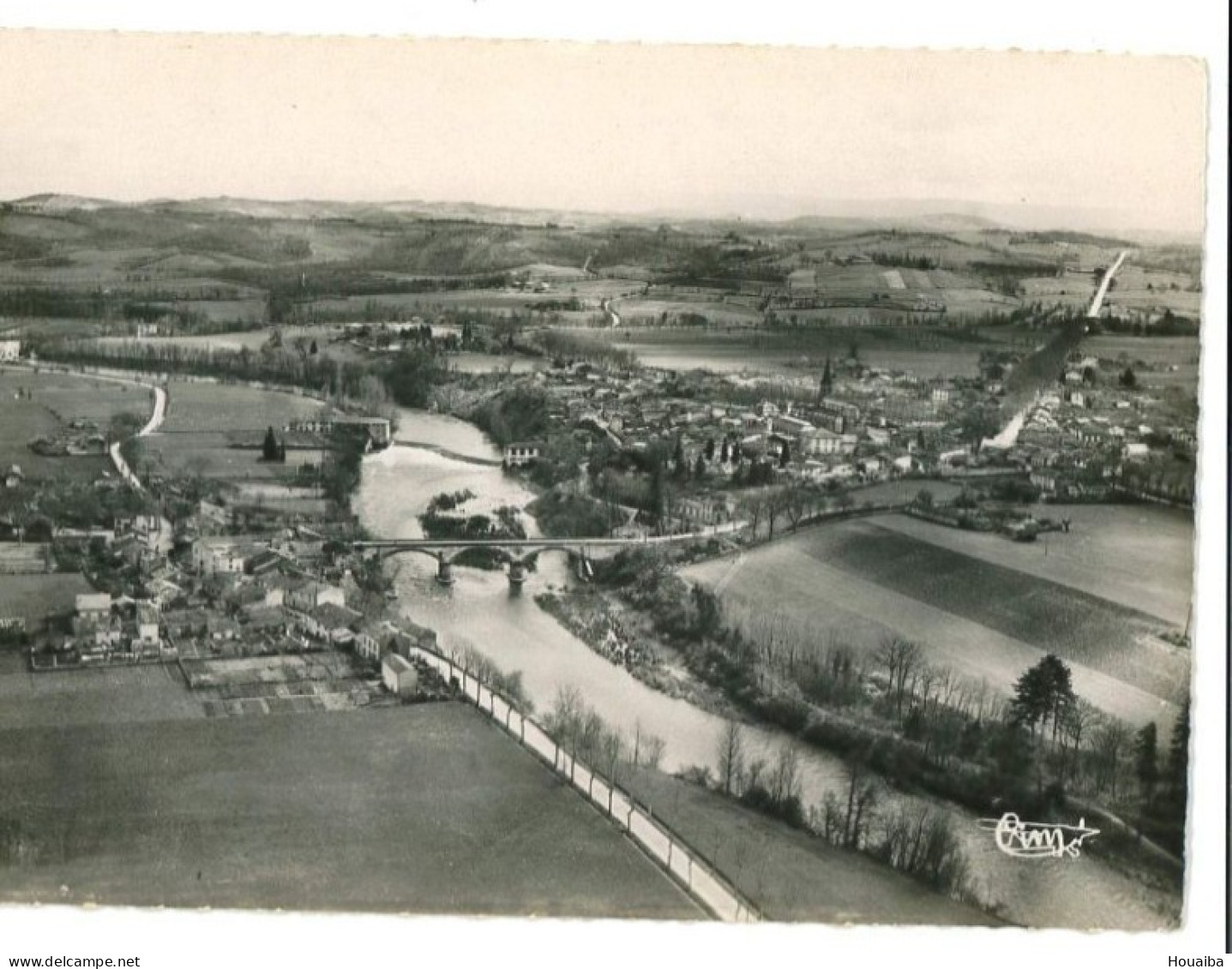 CPSM Vue Aérienne - Saint Paul De Joux (81) - Saint Paul Cap De Joux