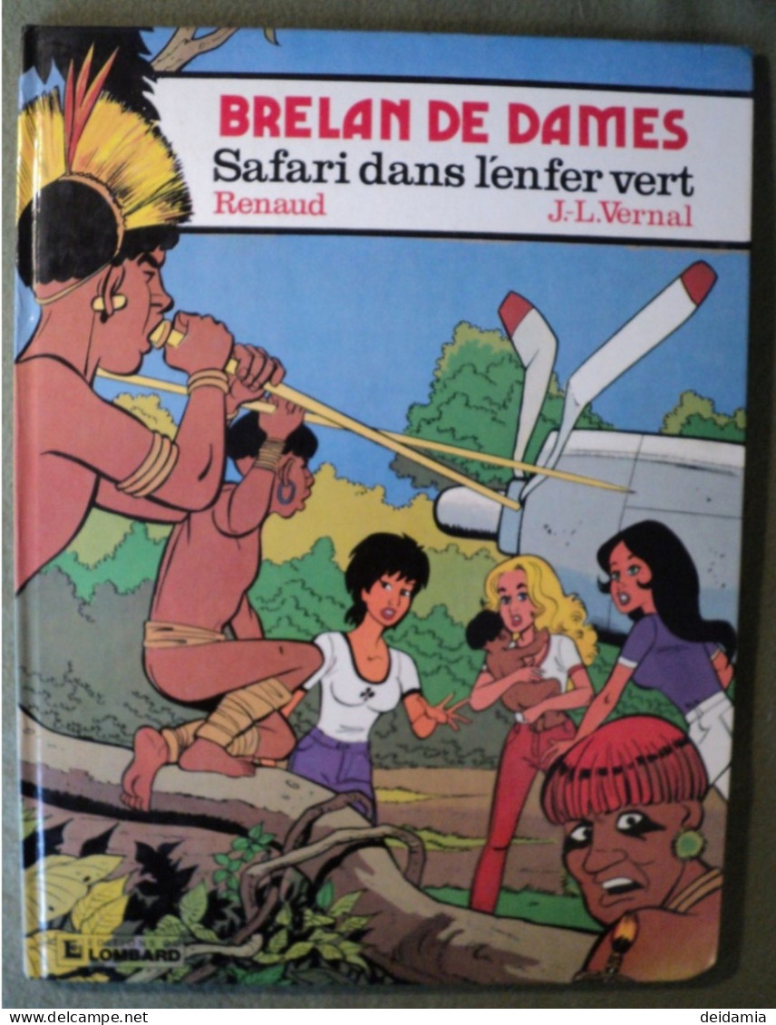 BRELAN DE DAMES TOME 2. EO DE 1983. SAFARI DANS L ENFER VERT. PAR RENAUD ET JL VERNAL - Editions Originales (langue Française)