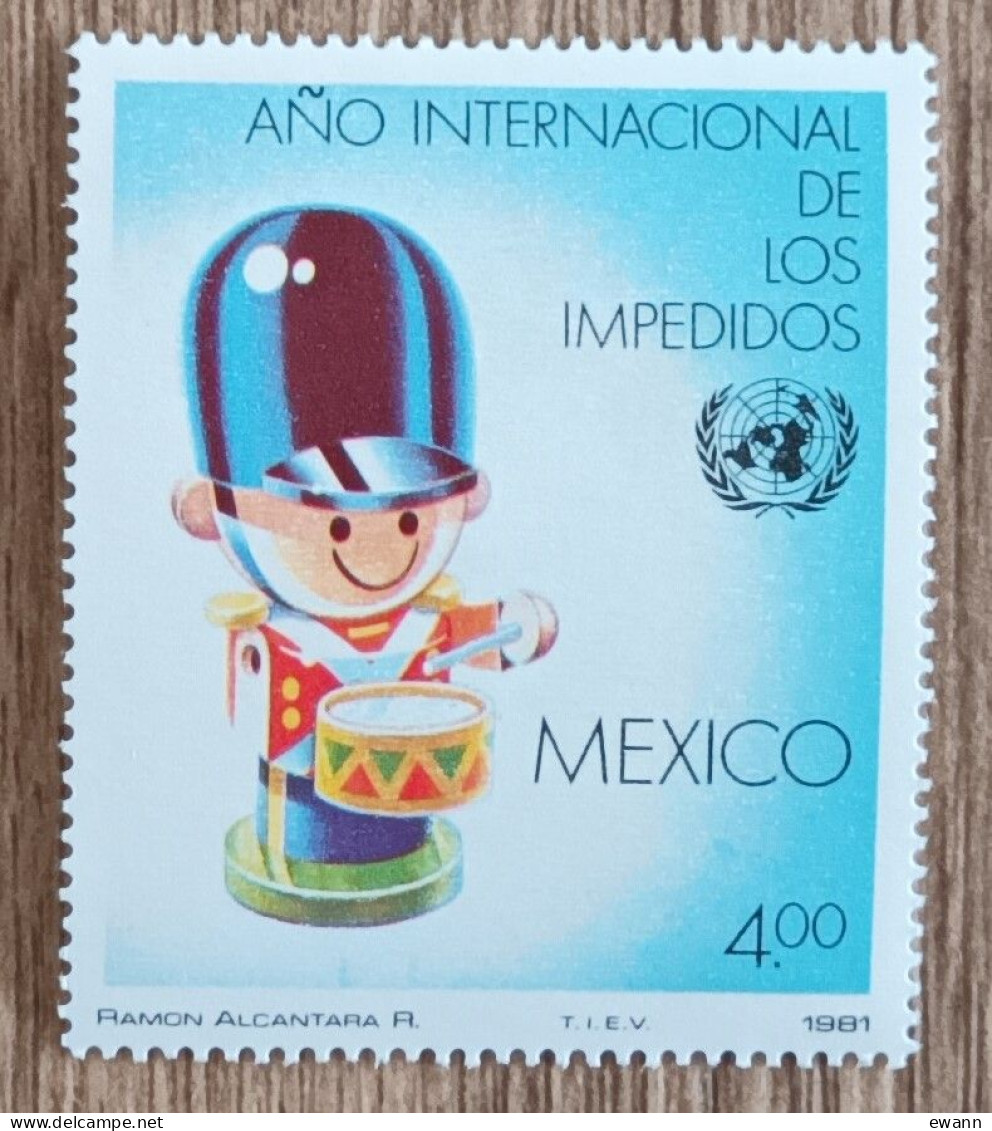 Mexique - YT N°939 - Année Internationale Des Personnes Handicapées / ONU - 1981 - Neuf - Messico