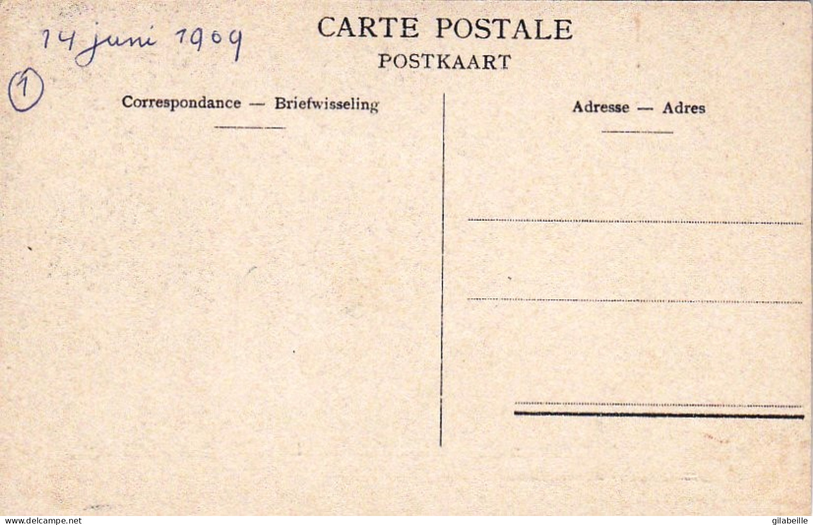 Anvers - LIER - LIERRE  -plechtige Intrede Van Den H Gouverneur Graaf De Baillet Latour - 14 Juin 1909 - Lier