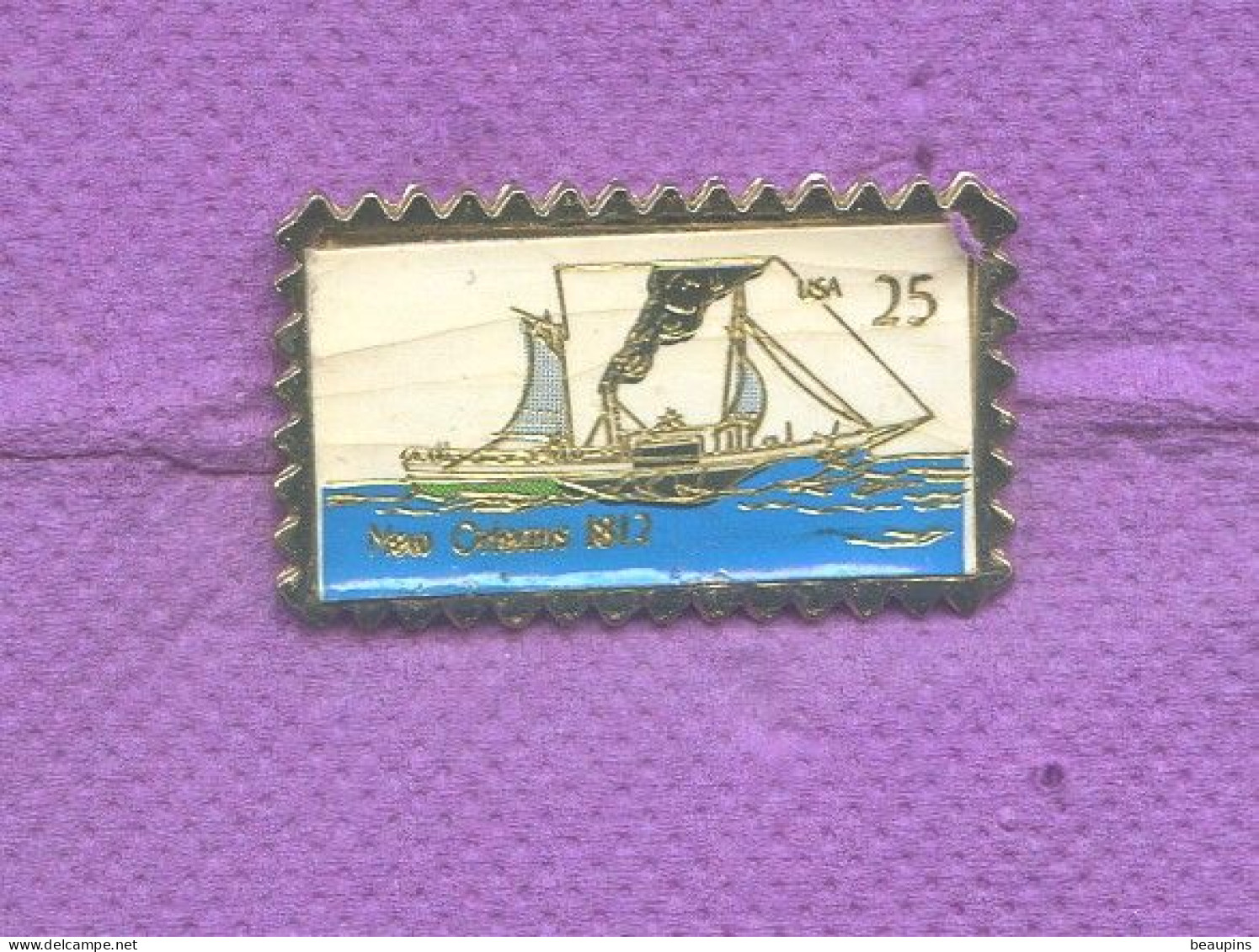 Rare Pins Bateau New Orleans Usa N285 - Boats