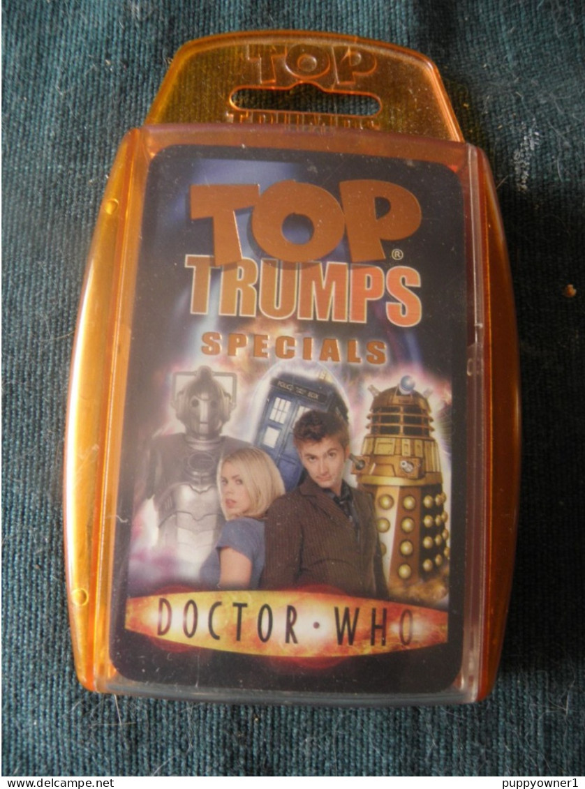 Rare Top Trumps Specials Doctor Who 2006 - Toy Memorabilia