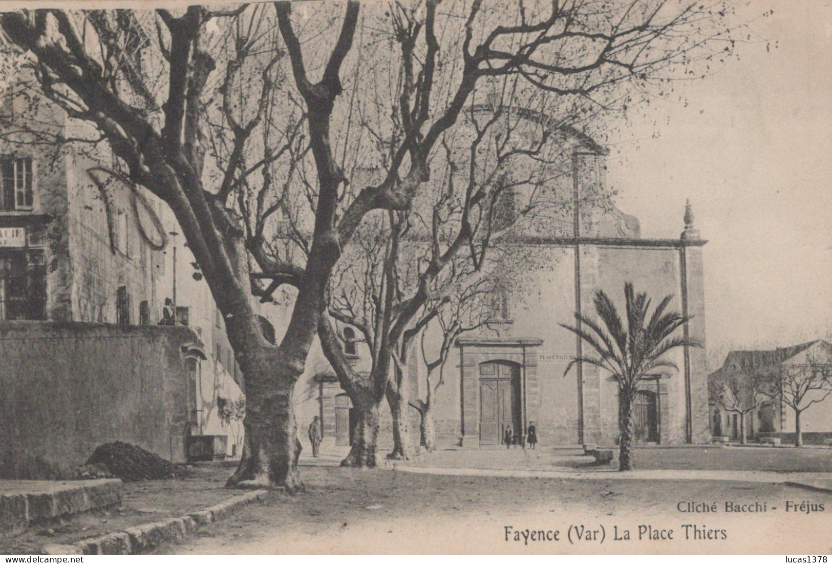 83 / FAYENCE / LA PLACE THIERS - Fayence