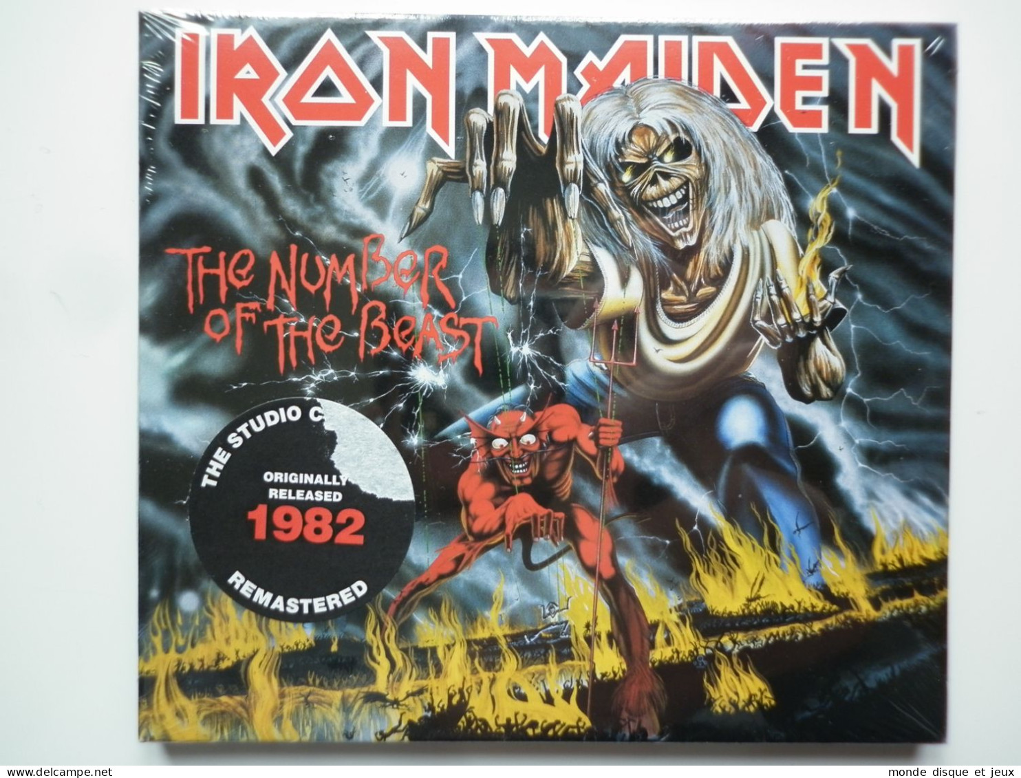 Iron Maiden Cd Album Digipack The Number Of The Beast - Sonstige - Franz. Chansons