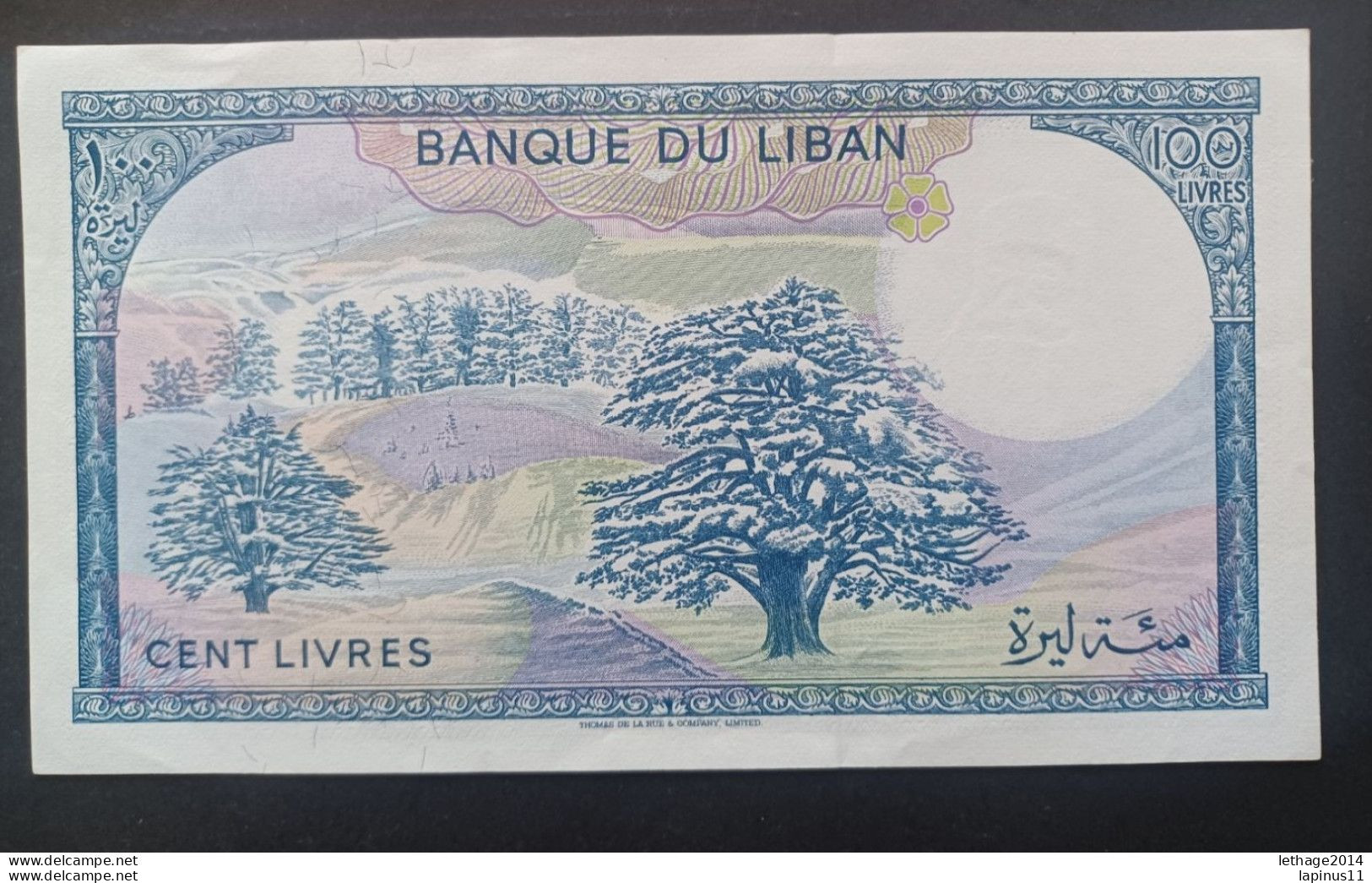 BANKNOTE LEBANON لبنان LIBAN 1988 100 LIVRES NOT CIRCULATED - Libano