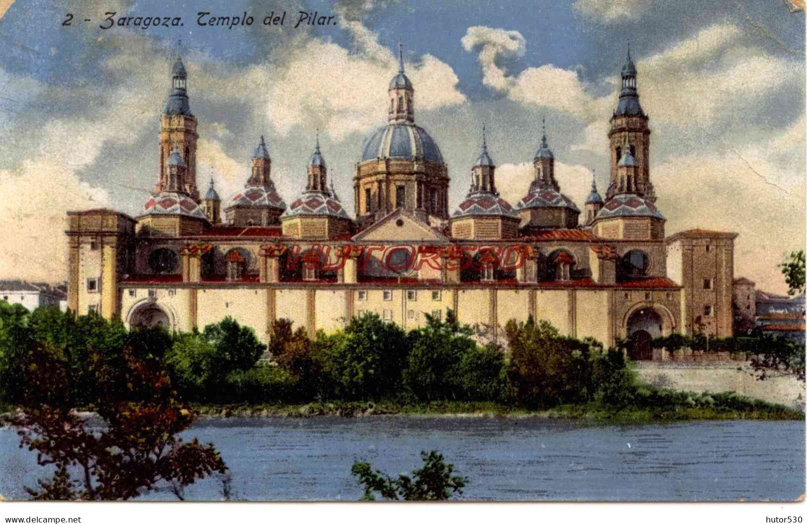 CPA ZARAGOZA - TEMPLO DEL PILAR - Zaragoza