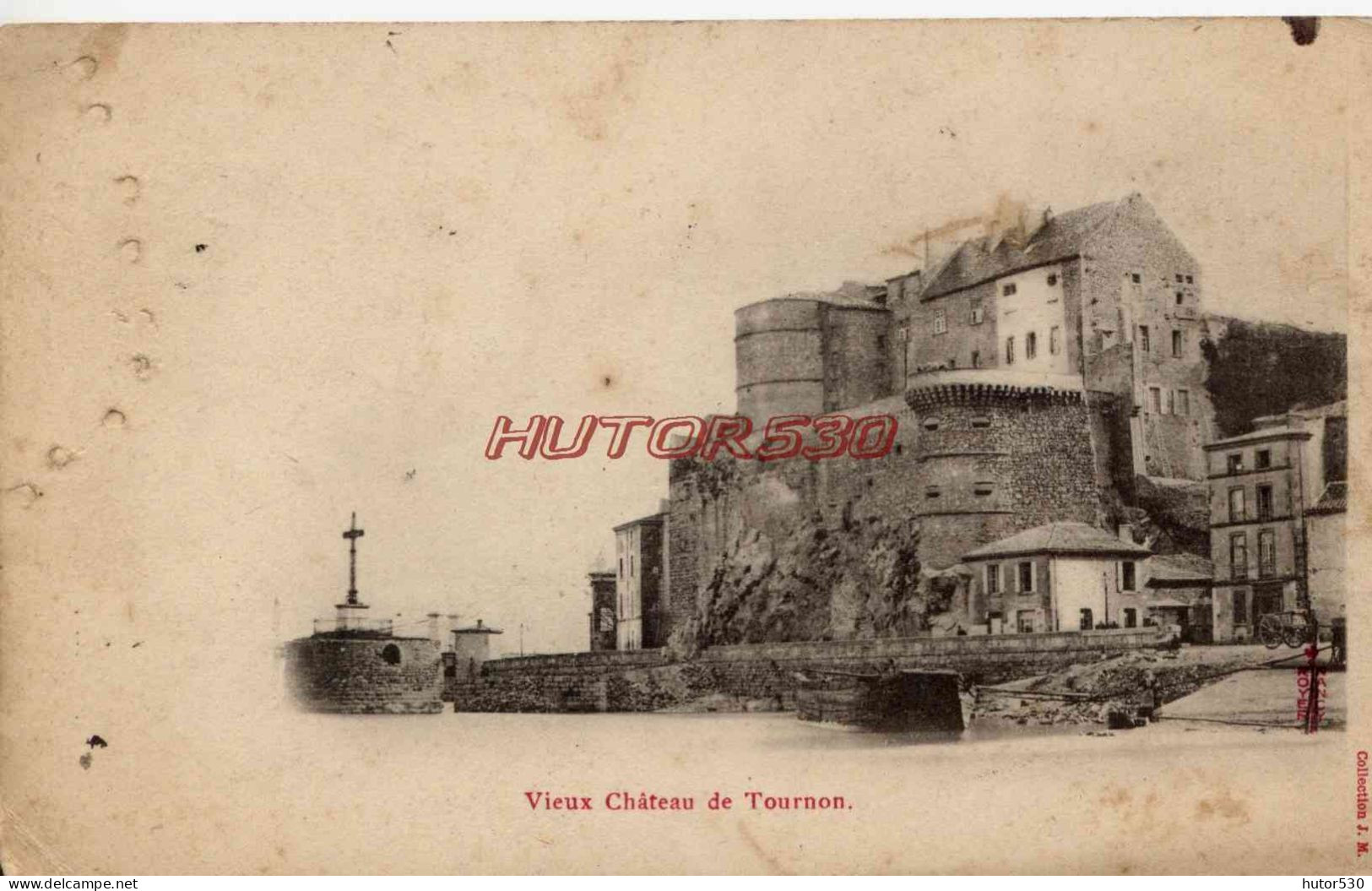 CPA TOURNON - VIEUX CHATEAU - Tournon