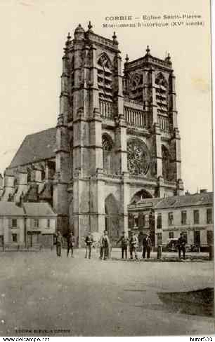 CPA CORBIE - EGLISE SAINT PIERRE - Corbie