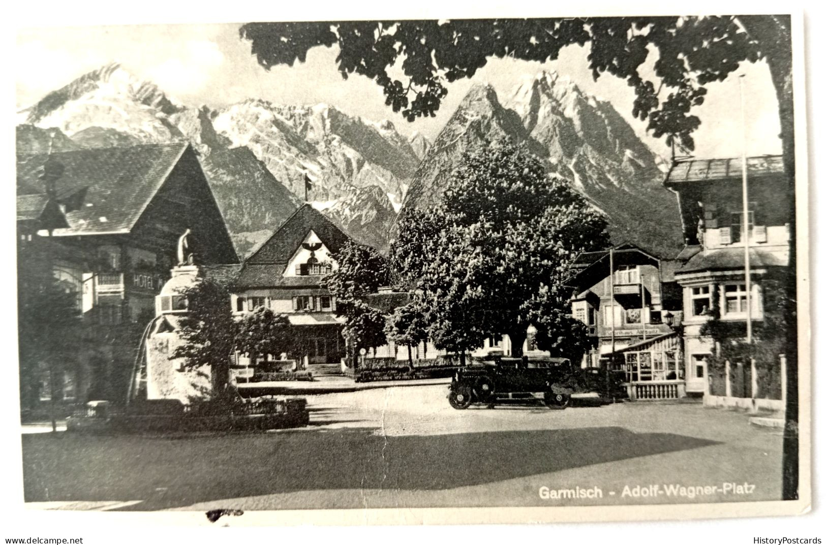Garmisch, Adolf-Wagner-Platz, Ca. 1930 - Garmisch-Partenkirchen