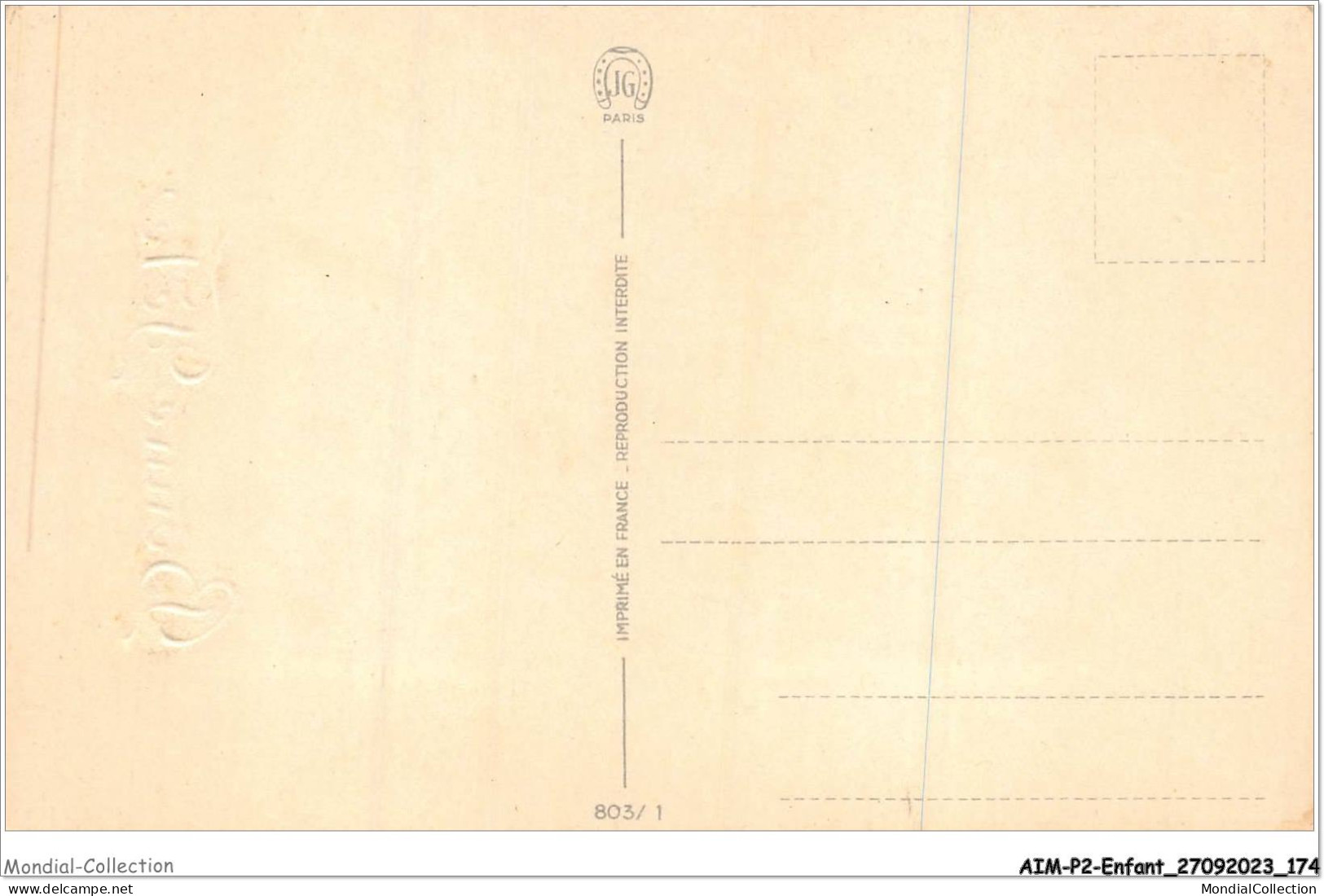 AIMP2-0191 - ENFANT - Bonne Fête  - Dessins D'enfants