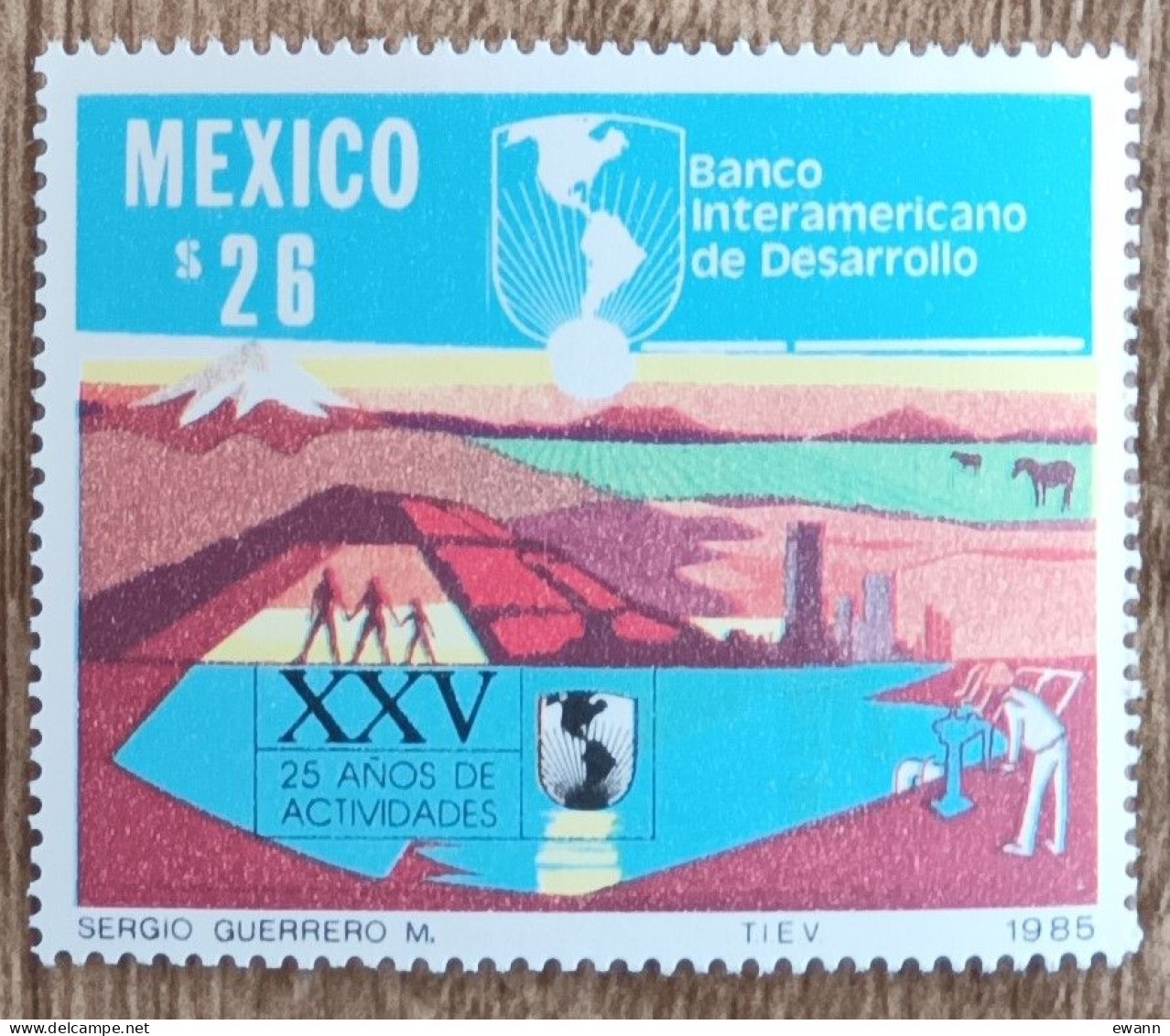 Mexique - YT N°1124 - BID / Banque Interaméricaine De Développement - 1985 - Neuf - Messico