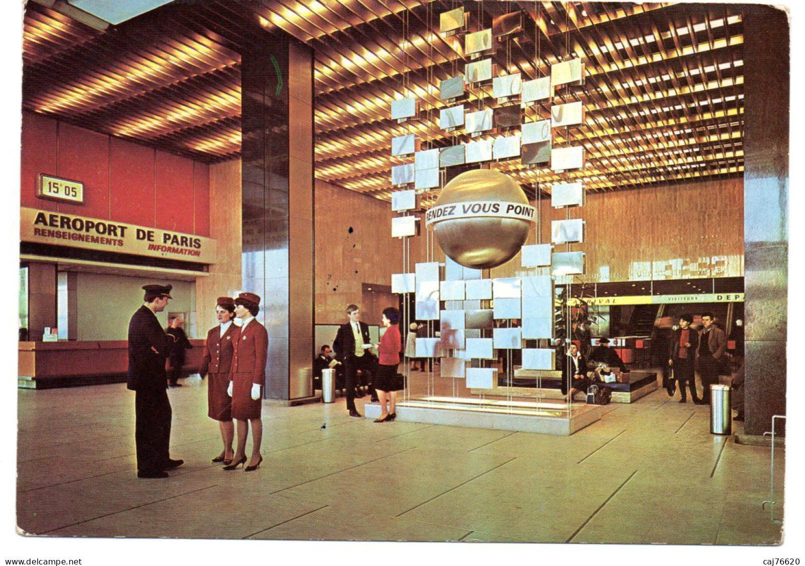 Paris ,aeroport De Paris-orly , Le Point De Rendez-vous - Flugwesen