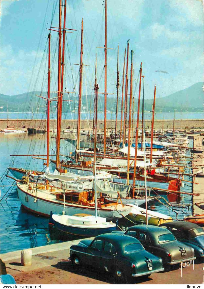 Automobiles - Saint Tropez - Le Port Des Yachts - Bateaux - CPM - Voir Scans Recto-Verso - Turismo