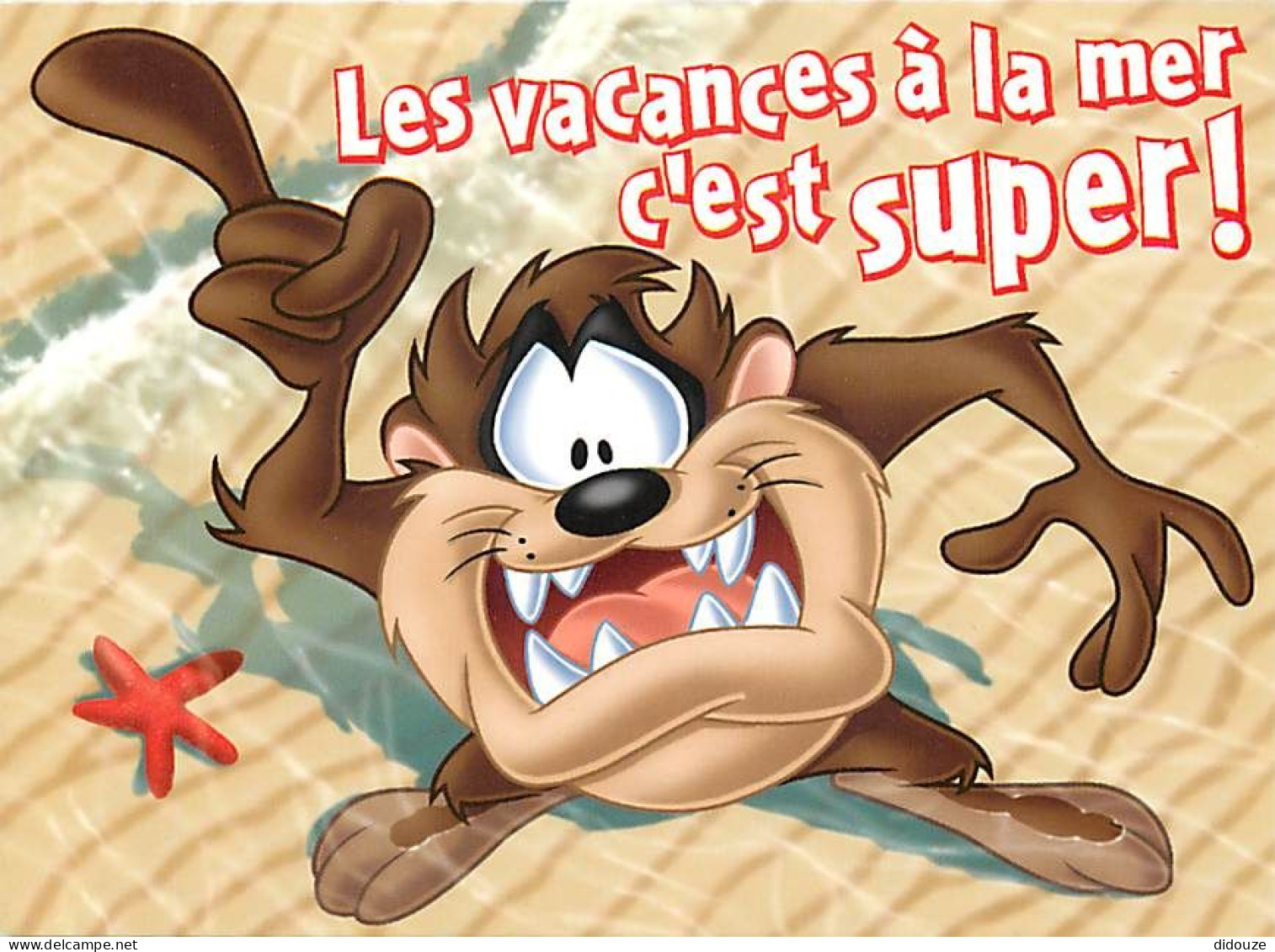 Bandes Dessinées - Looney Tunes - Taz - Illustration - Carte Neuve - CPM - Voir Scans Recto-Verso - Comics