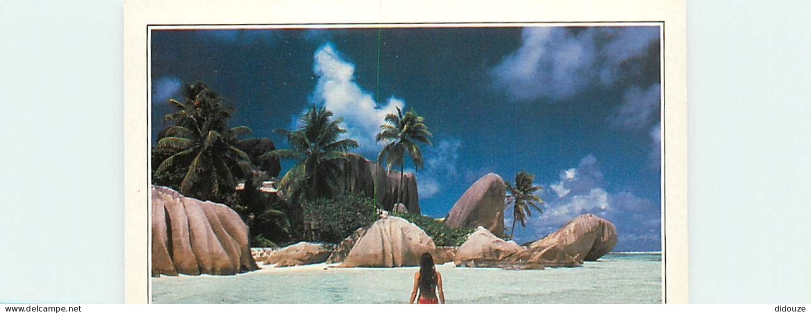Seychelles - The Royal Cove. The Breakwater - L'Anse Royale. Que Rêver De Mieux ? - Femme Sexy En Maillot De Bain - CPM  - Seychellen
