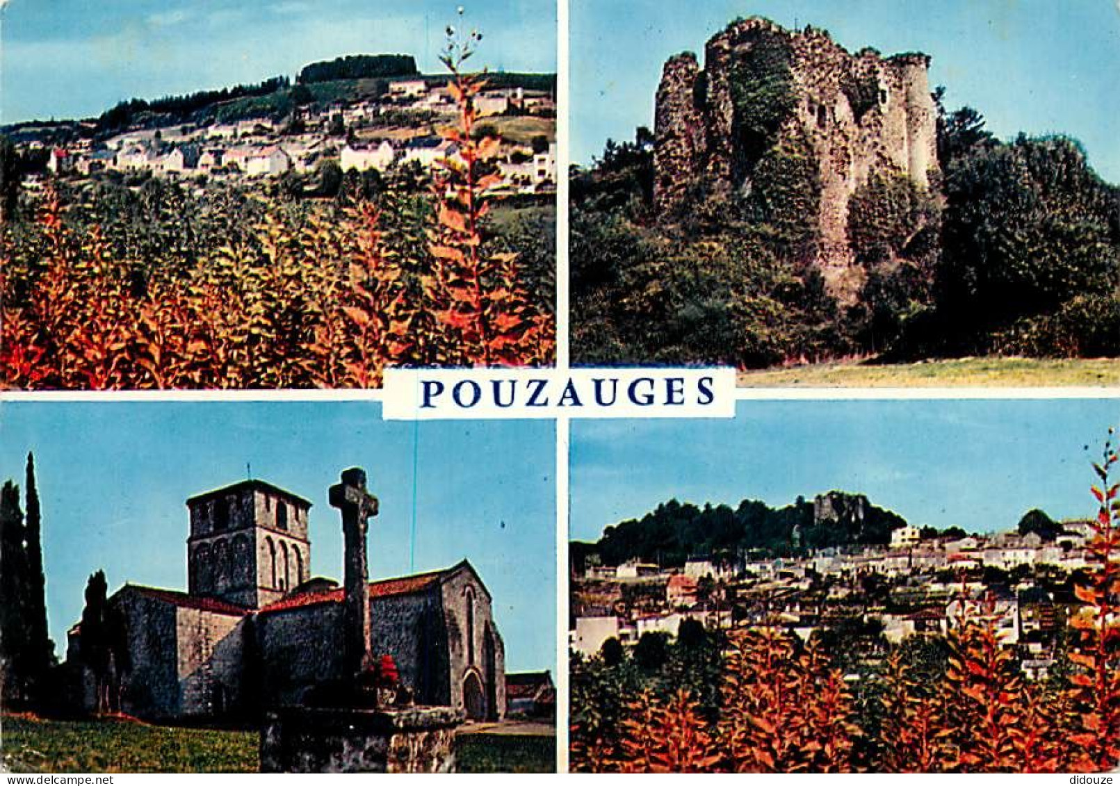 85 - Pouzauges - Multivues - Flamme Postale De Pouzauges - CPM - Voir Scans Recto-Verso - Pouzauges