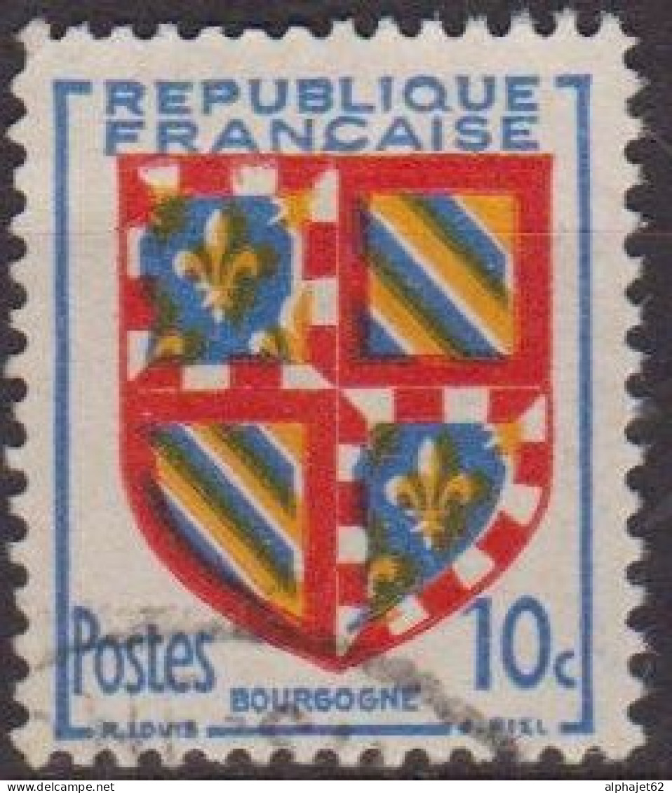 Blasons Des Provinces - FRANCE - Bourgogne - N° 834 - 1949 - Gebraucht