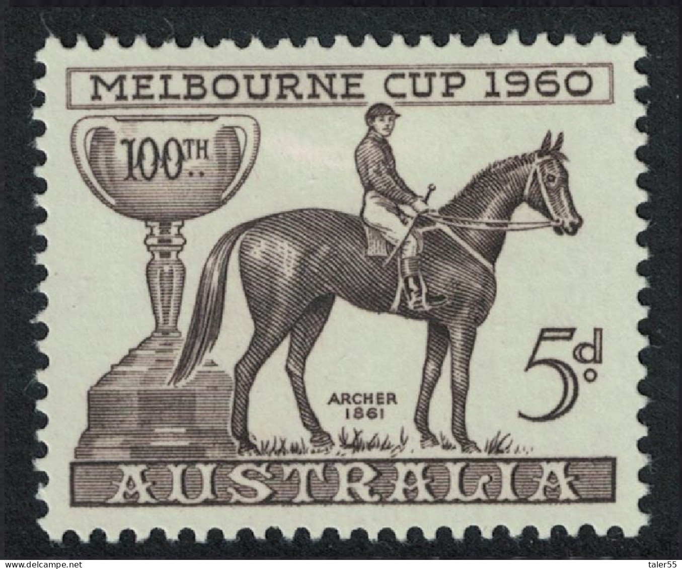 Australia 100th Melbourne Cup Race Commemoration 1960 MNH SG#336 - Nuevos