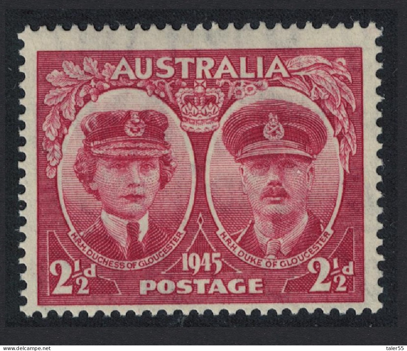 Australia Royal Visit 1945 2½d 1945 MNH SG#209 - Neufs