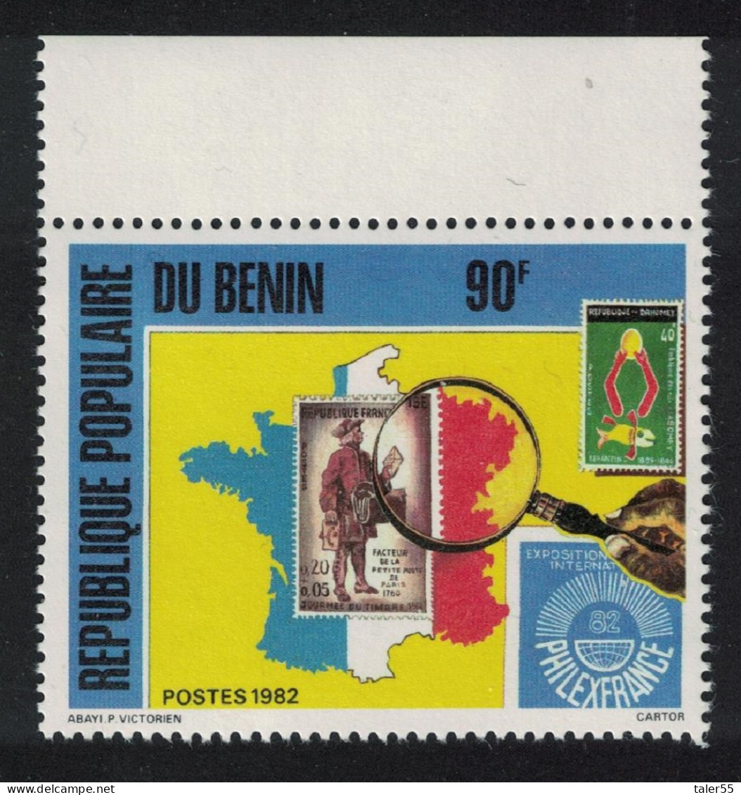 Benin Philexfrance 82 International Stamp Exhibition Paris 1982 MNH SG#857 - Benin - Dahomey (1960-...)