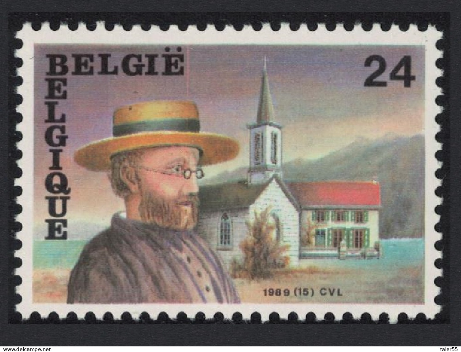 Belgium Fr Damien Missionary 1989 MNH SG#3006 - Neufs
