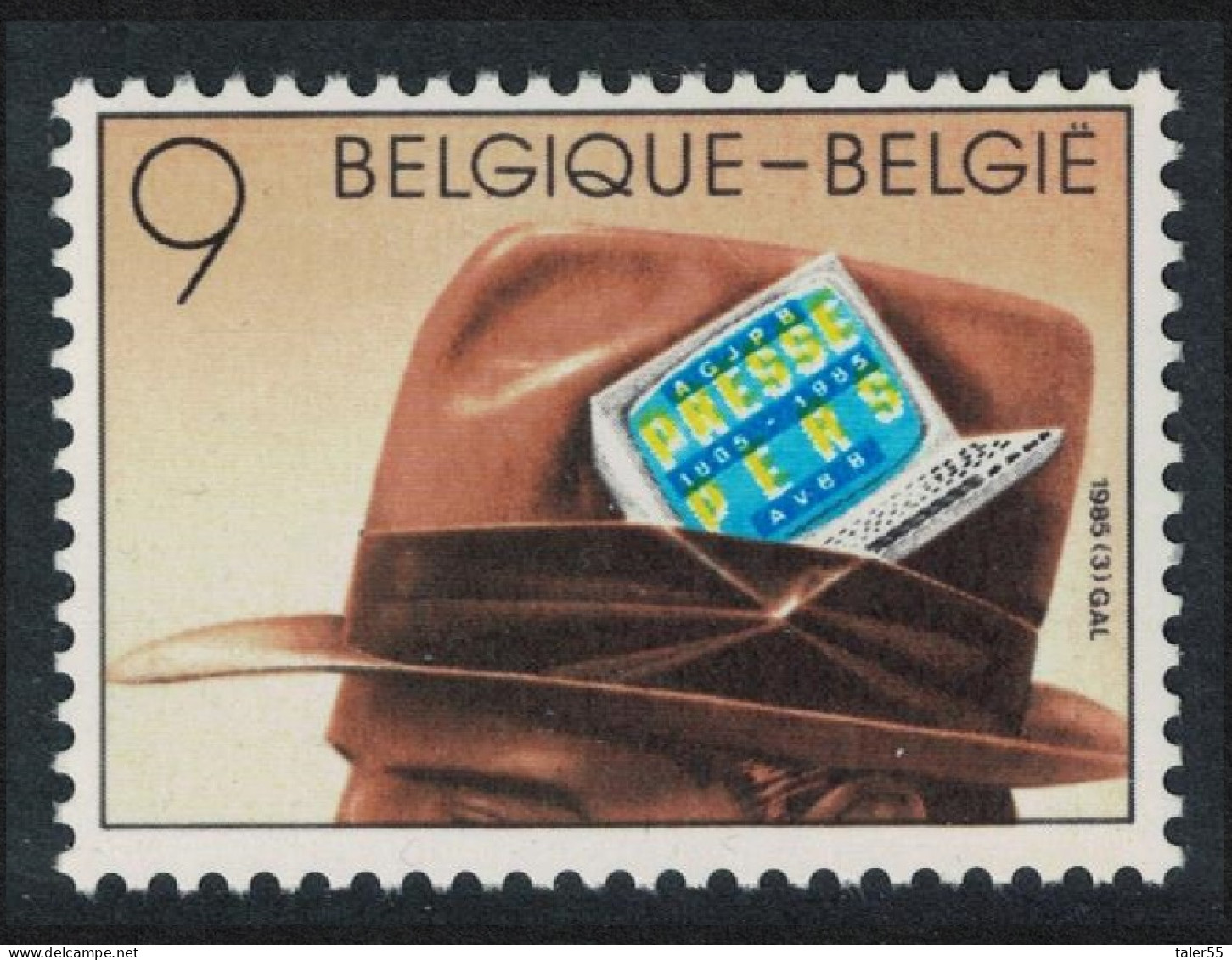 Belgium Cent Of Professional Journalists Association 1985 MNH SG#2814 - Unused Stamps