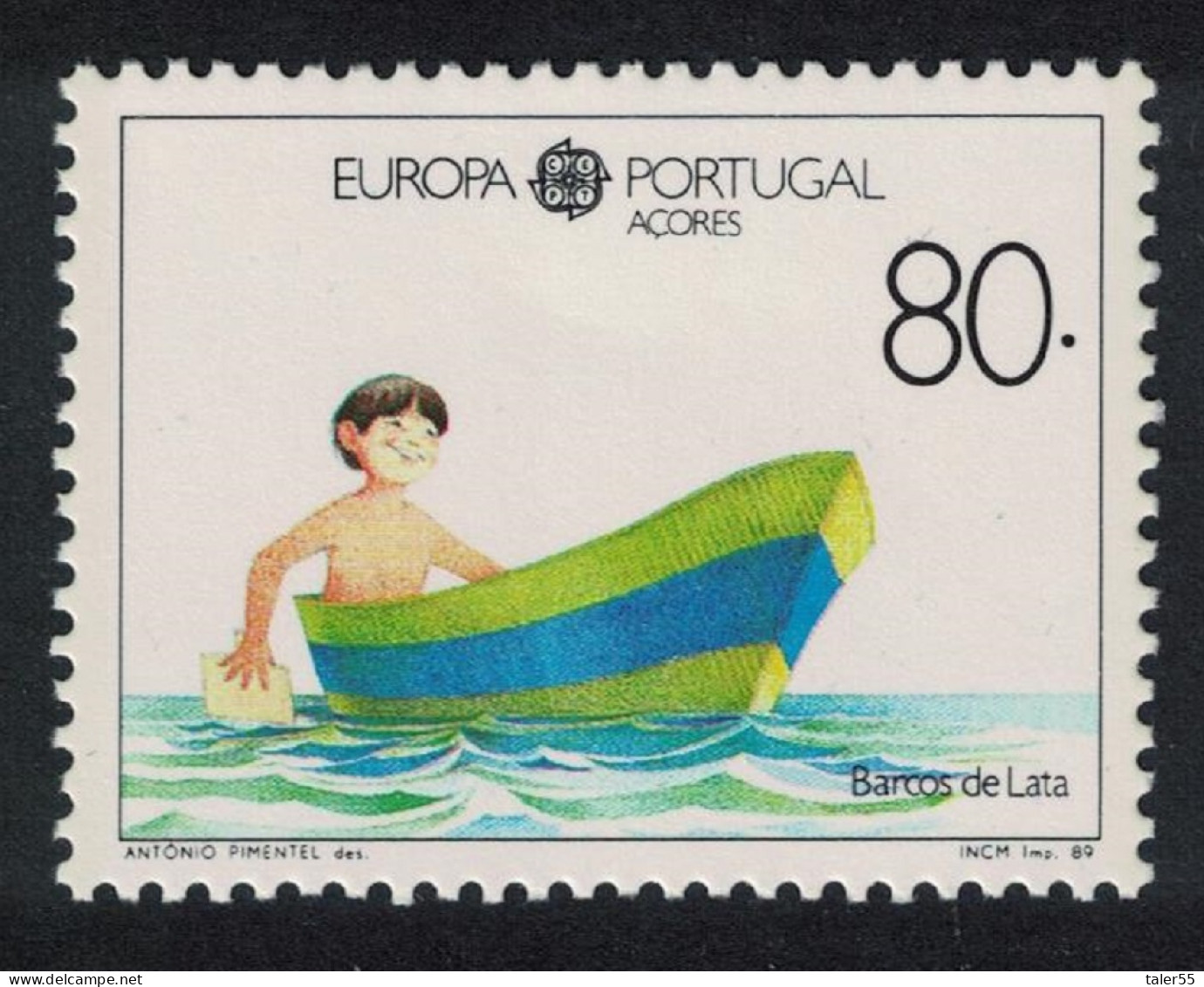 Azores Europa Children's Games And Toys 1989 MNH SG#496 - Açores