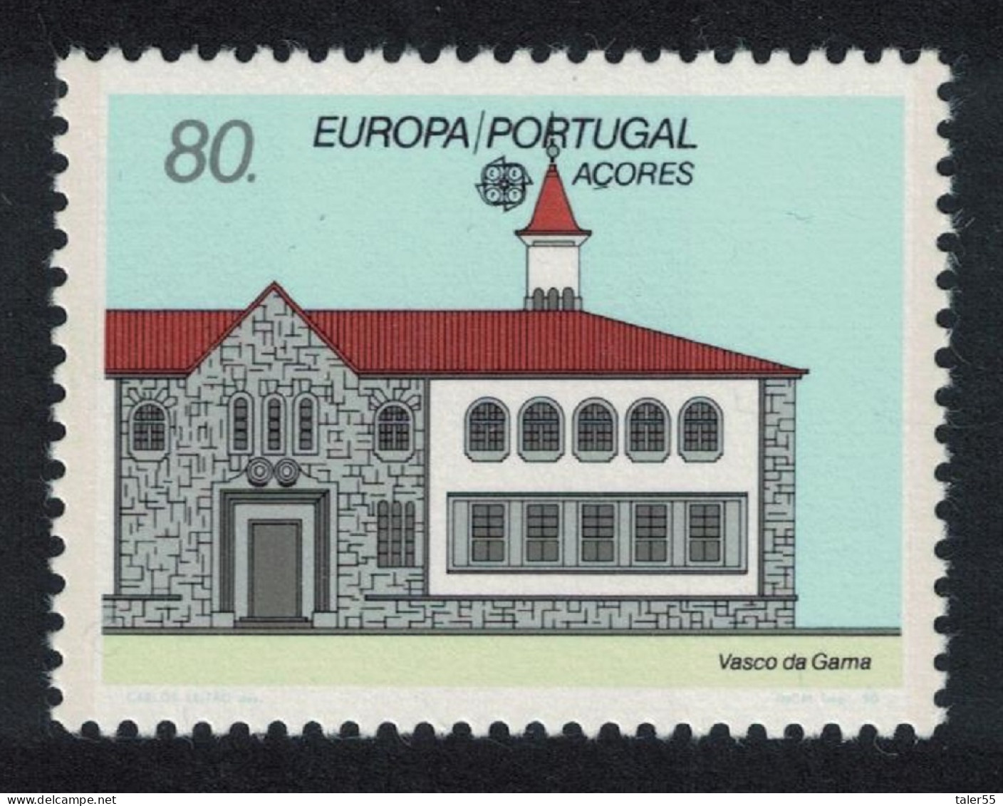 Azores Europa PO Buildings 1990 MNH SG#504 - Azores