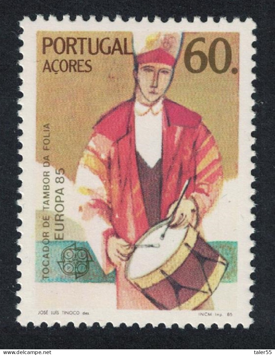 Azores Europa Music Year 1985 MNH SG#464 Sc#353 - Azores