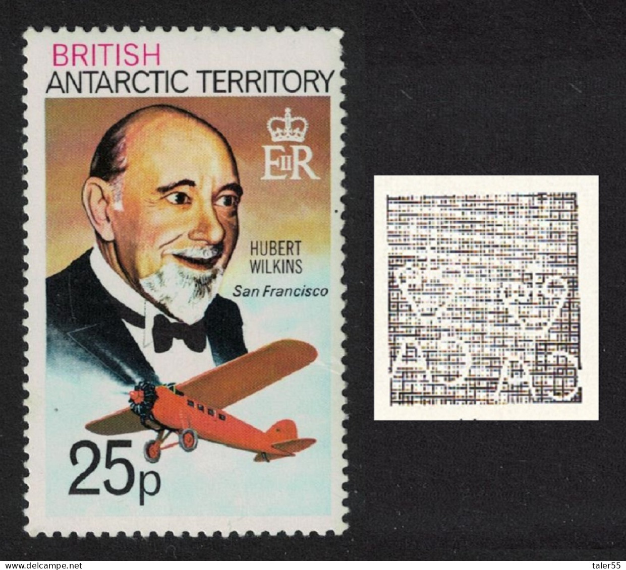 BAT 25p - Hubert Wilkins And Lockheed Vega 'San Francisco' 1979 MNH SG#76 - Unused Stamps