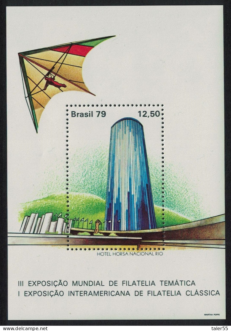 Brazil Icarus Flight 'Braziliana 79' MS 1979 MNH SG#MS1772 Sc#1619 - Unused Stamps
