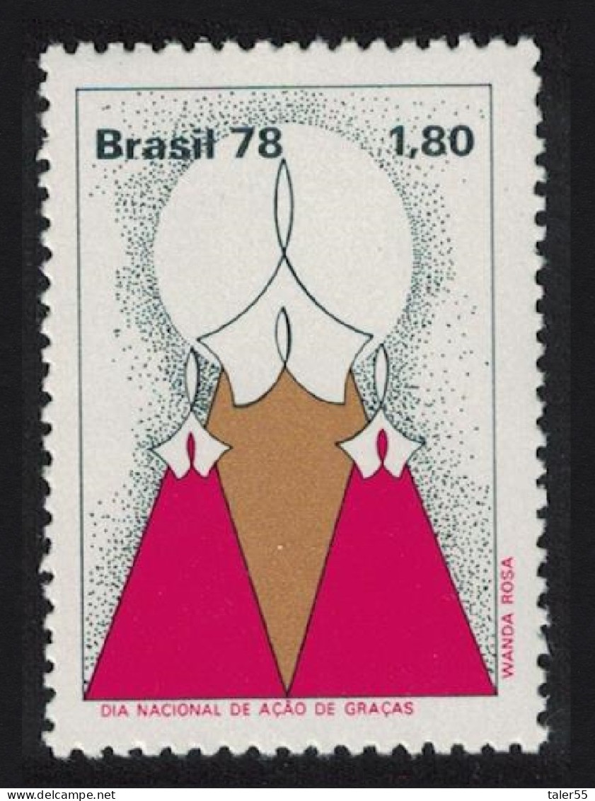 Brazil Thanksgiving Day 1978 MNH SG#1749 - Nuovi