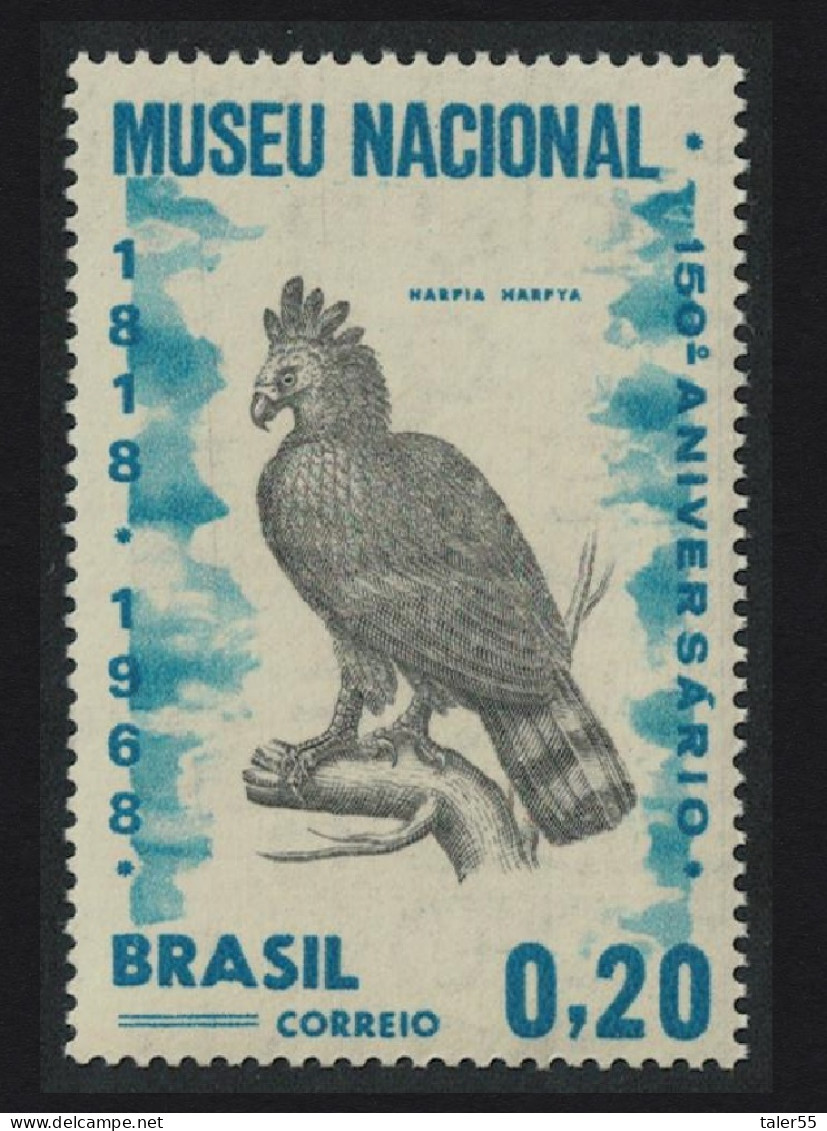 Brazil Harpy Eagle Bird 1968 MNH SG#1215 MI#1173 Sc#1084 - Ungebraucht