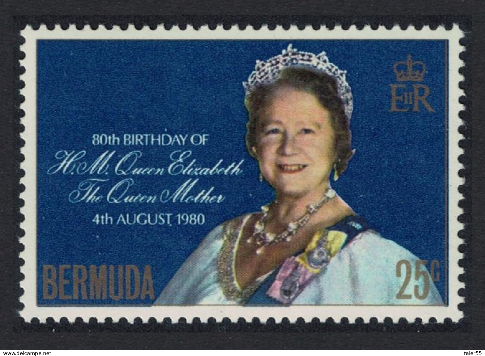 Bermuda 80th Birthday Of The Queen Mother 1980 MNH SG#425 - Bermuda