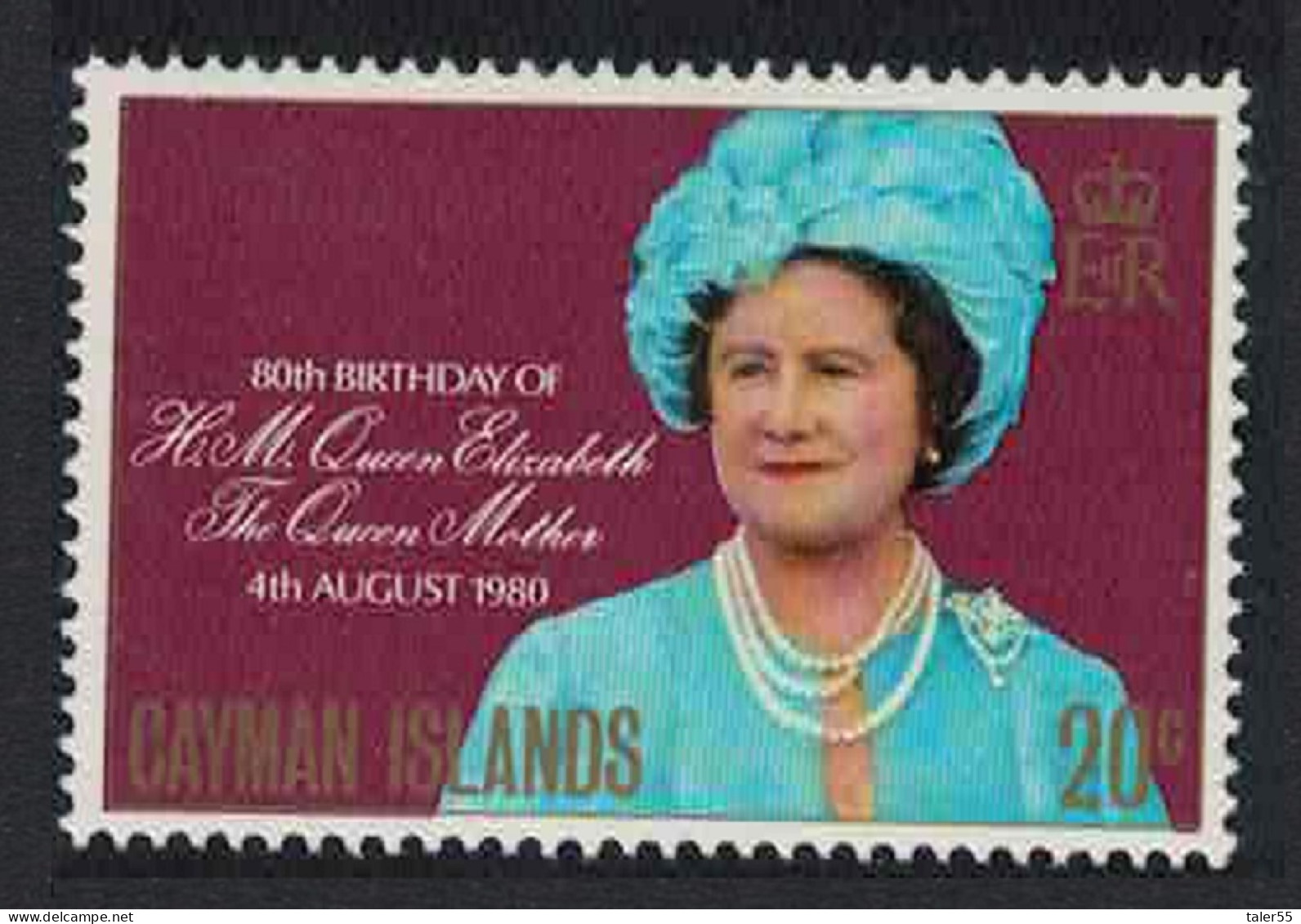 Cayman Is. 80th Birthday Of The Queen Mother. 1980 MNH SG#506 - Iles Caïmans