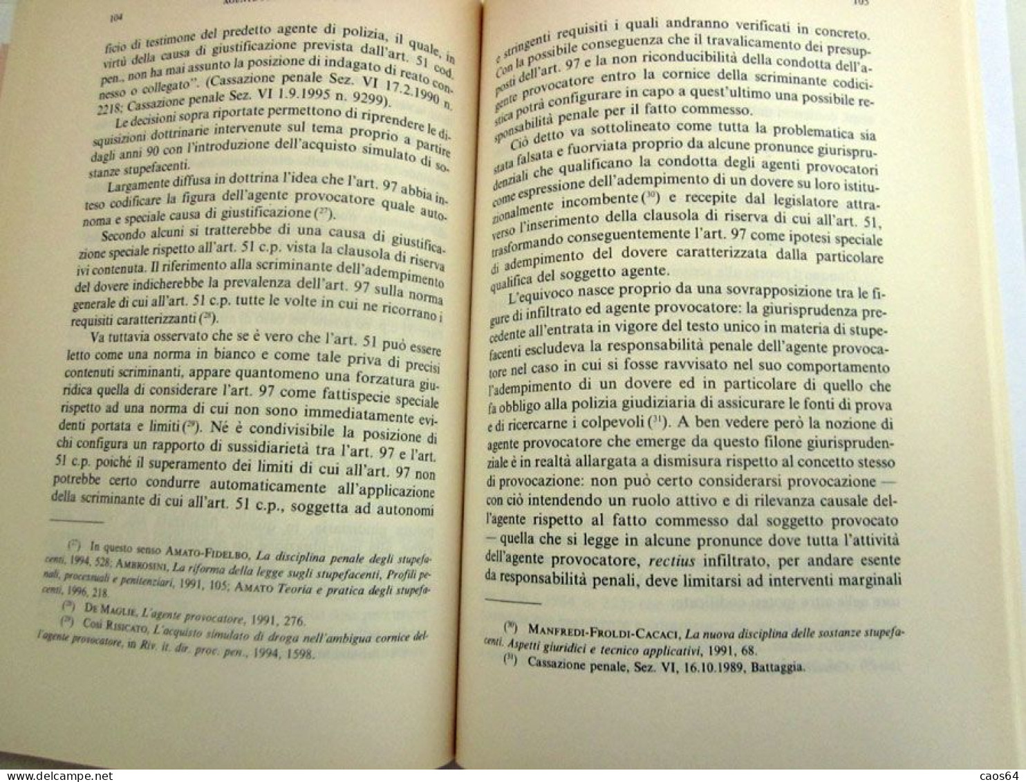 AGENTE PROVOCATORE MINNA ROSARIO SUTERA SARDO ALESSANDRO 2003 Giuffrè - Law & Economics