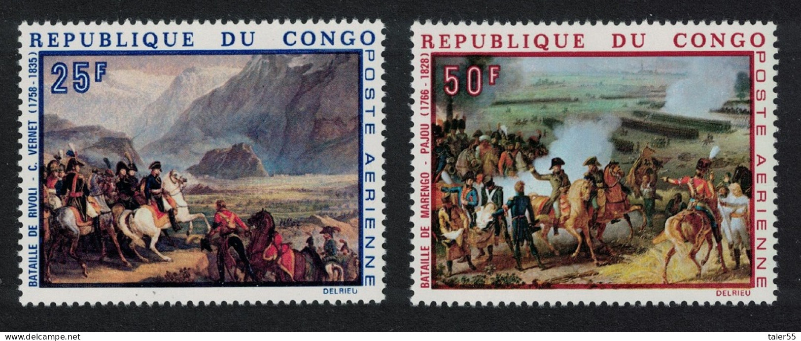 Congo Birth Bicentenary Of Napoleon Bonaparte 2v 1969 MNH SG#170-171 - Mint/hinged