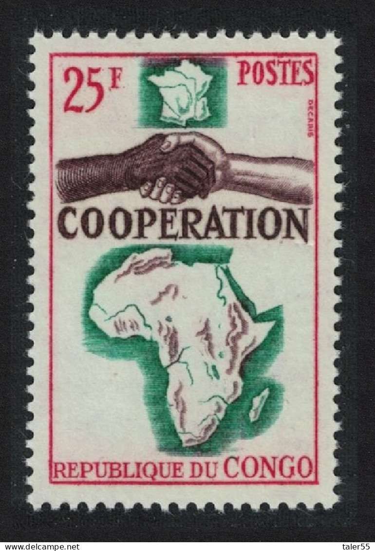 Congo French African And Malagasy Co-operation 1964 MNH SG#58 - Mint/hinged