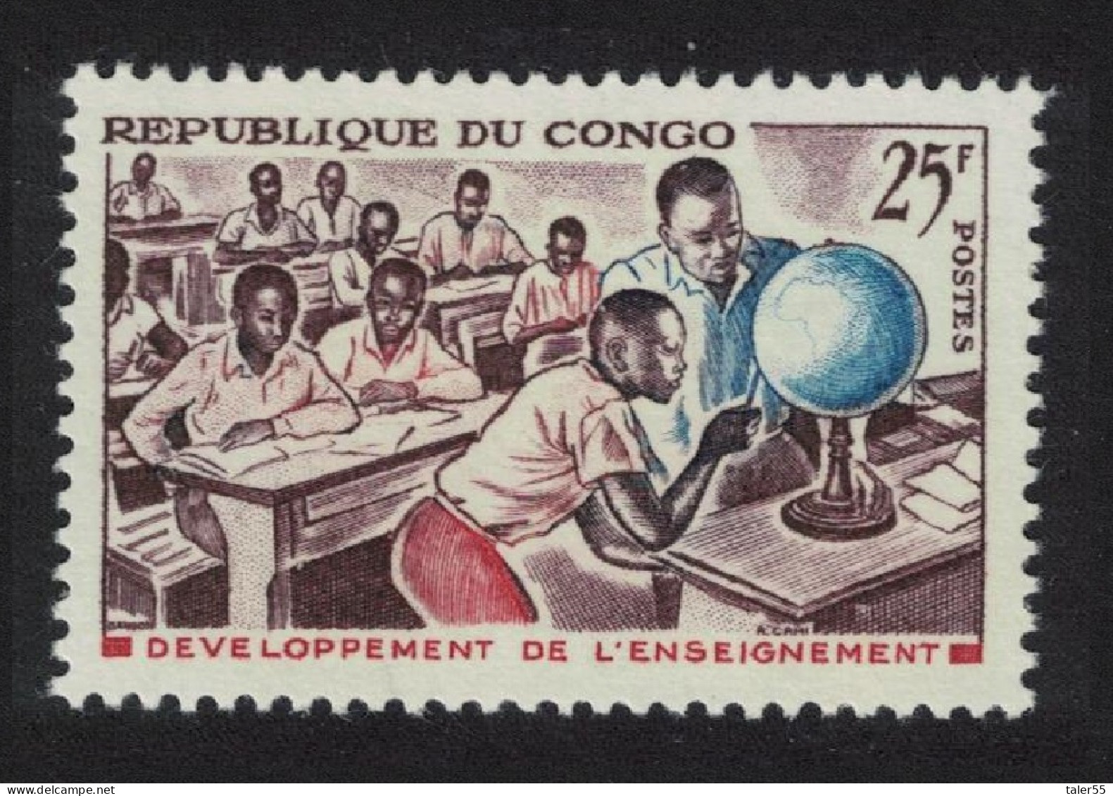 Congo Development Of Education 1964 MNH SG#49 - Mint/hinged