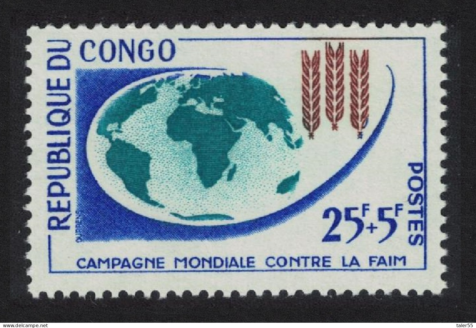 Congo Crops Freedom From Hunger 1962 MNH SG#26 - Nuevas/fijasellos