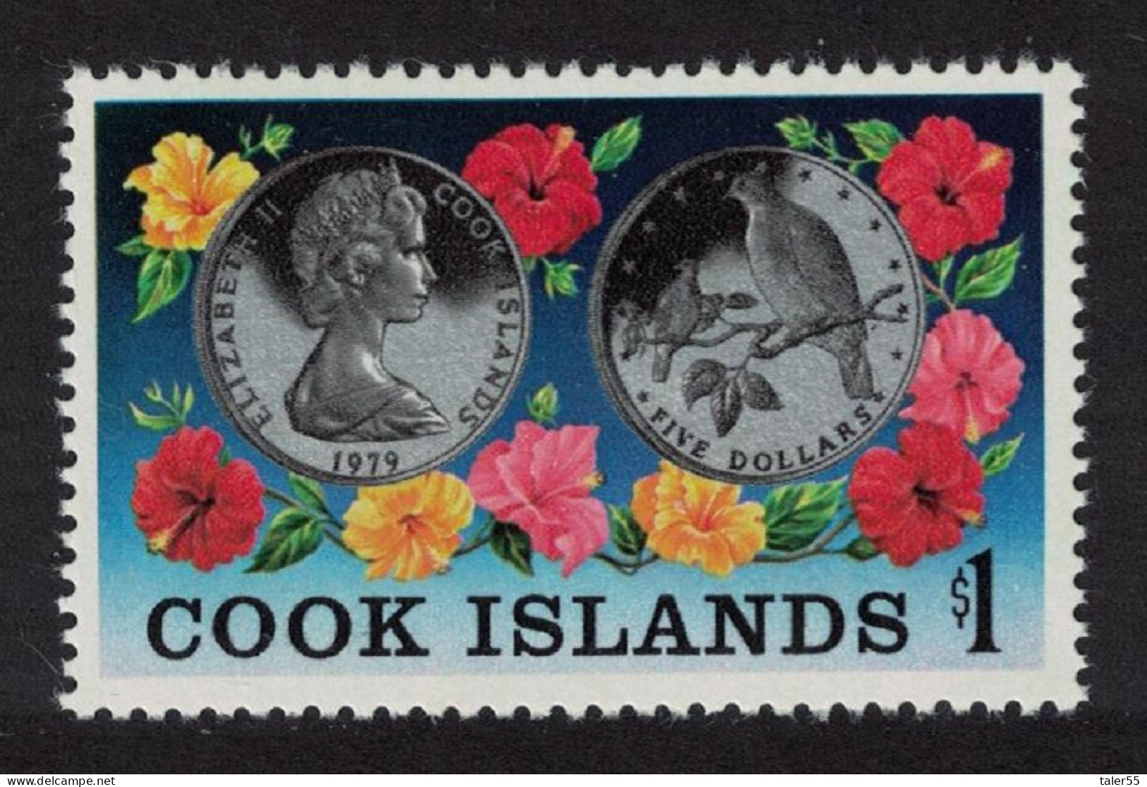 Cook Is. Bird Coin National Wildlife And Conservation Day 1979 MNH SG#658 - Islas Cook